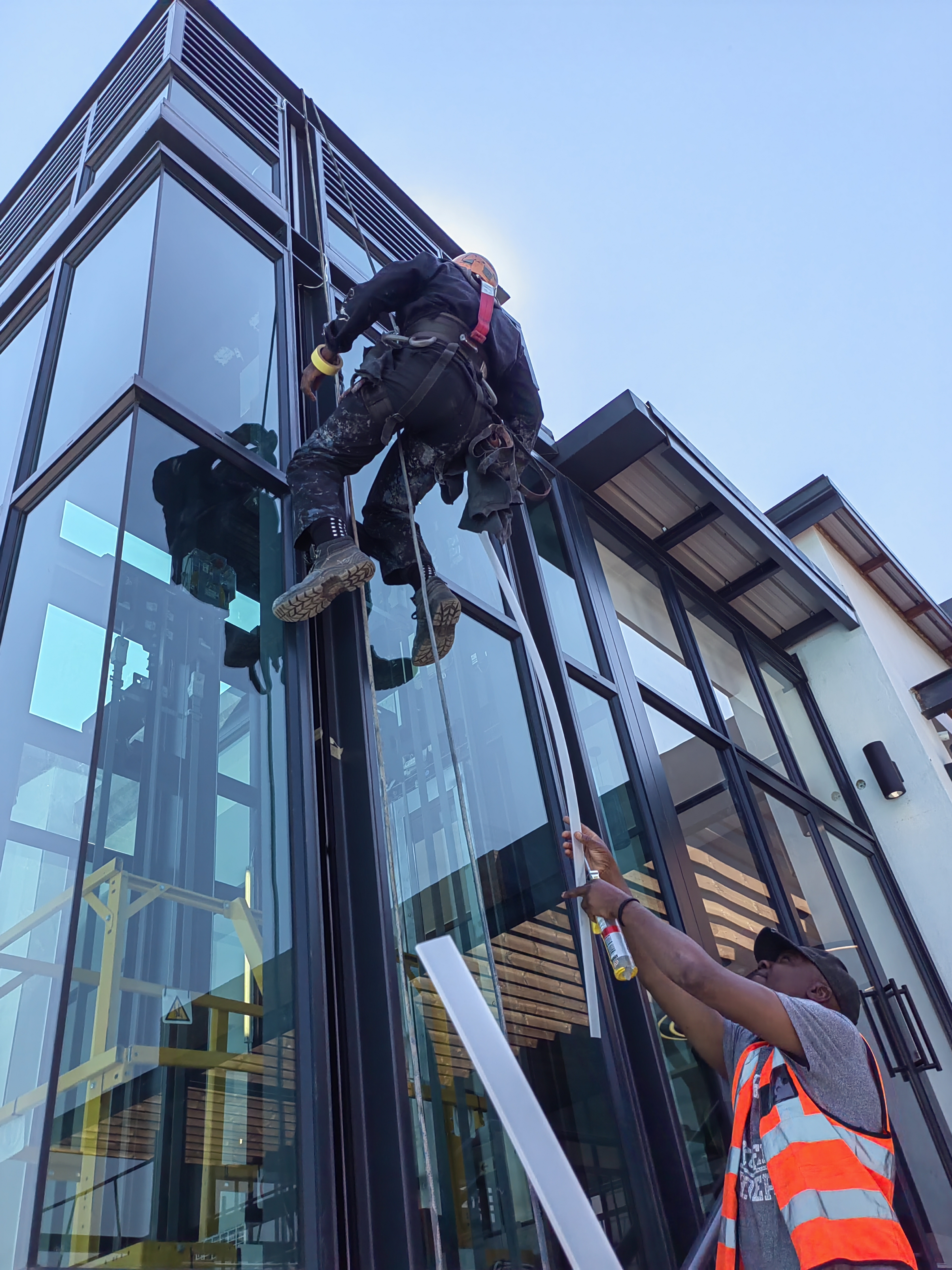 Sustainable high-rise maintenance