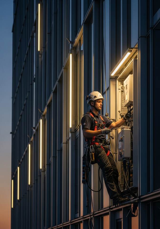 HRT technician at work